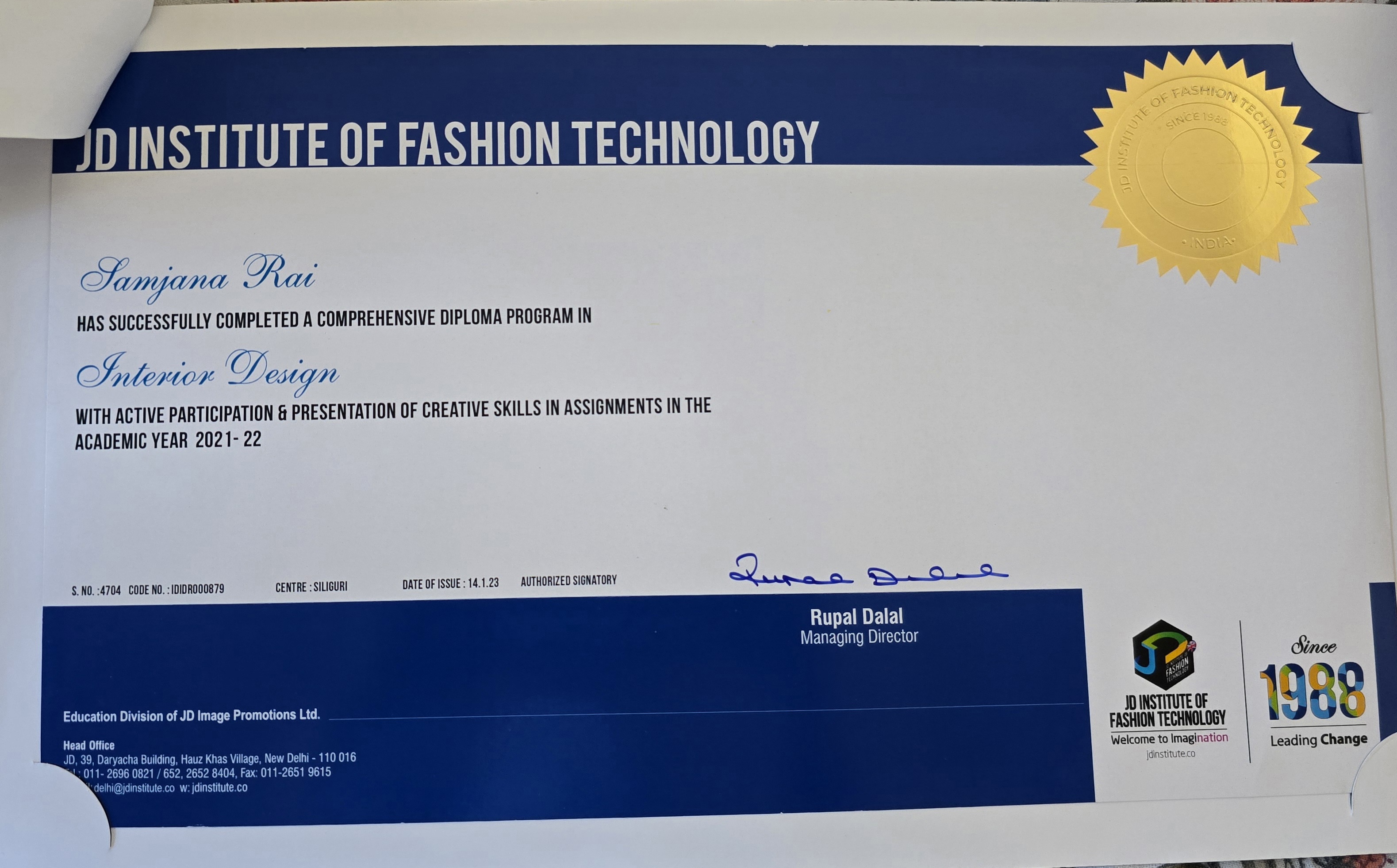 Interior Design Diploma