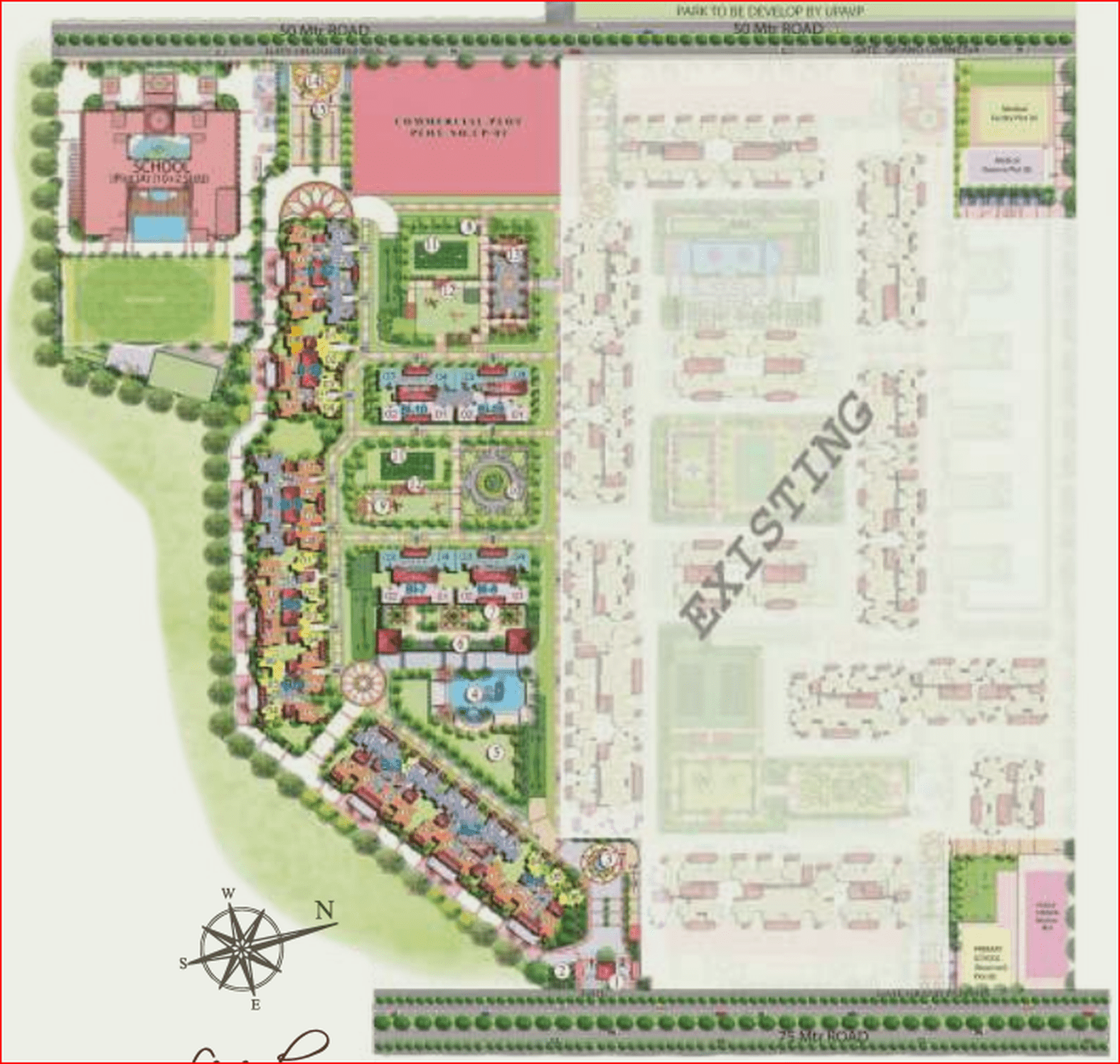 Begonia Grand By Prateek Group,Master Plan | DhanBhumi