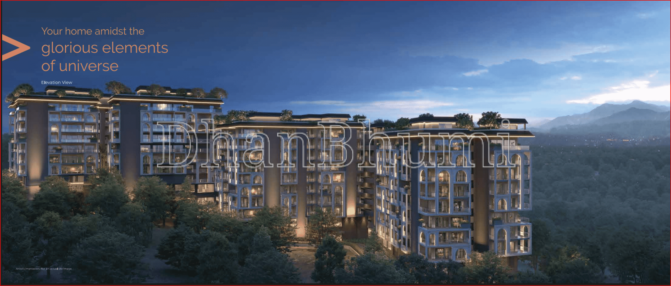 3BHK ,Excentia Tatva | Dhanbhumi