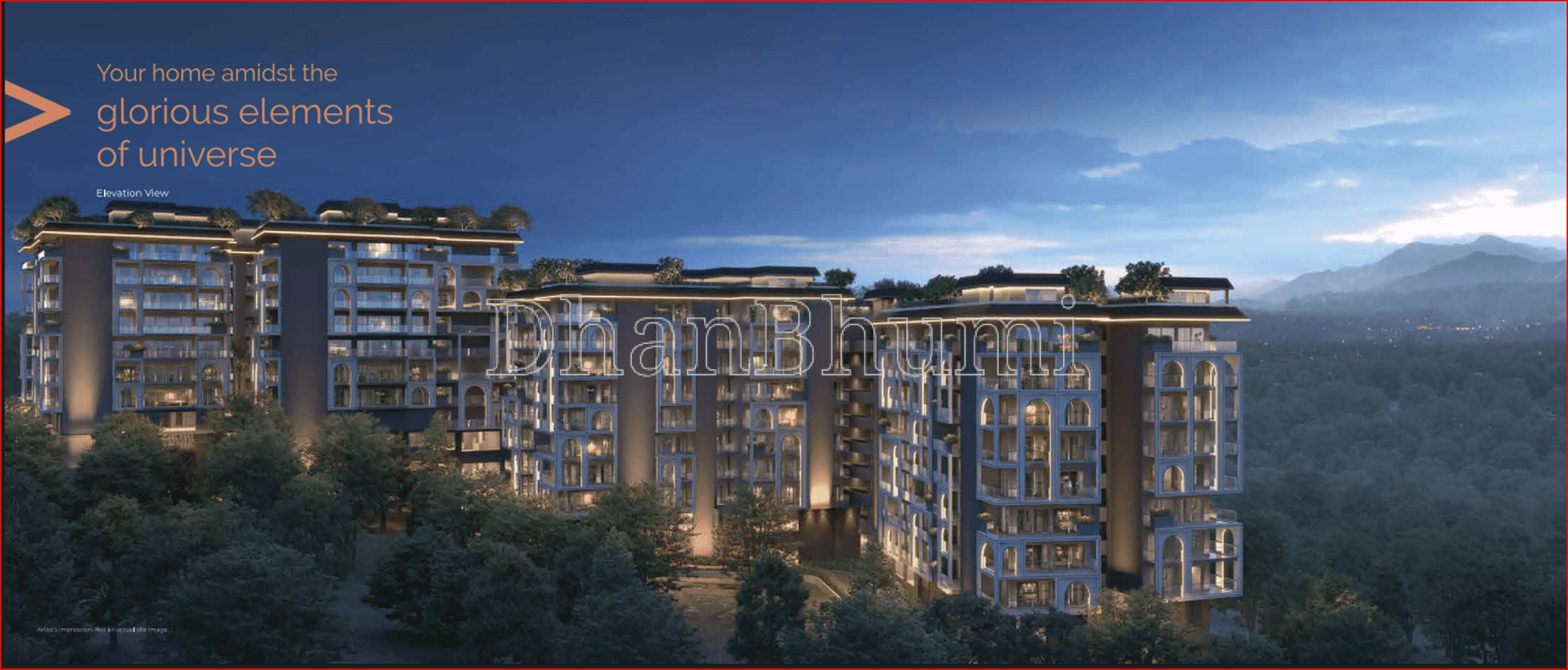 4BHK ,Excentia Tatva | Dhanbhumi