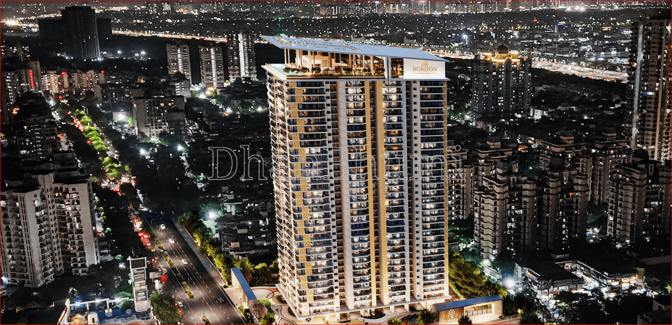 4BHK ,The Horizon Residences | Dhanbhumi