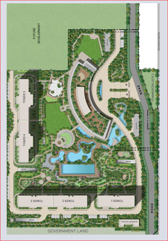 SOBHA Aranya,Master Plan | DhanBhumi