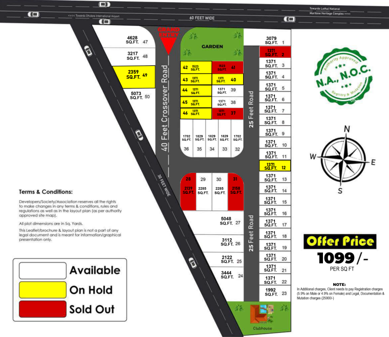 Dholera Rudra Villas,Master Plan | DhanBhumi