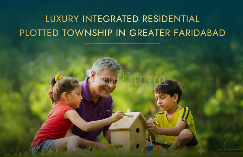  Luxury Integrated Residential Plotted Township - new launch property in India | DhanBhumi 