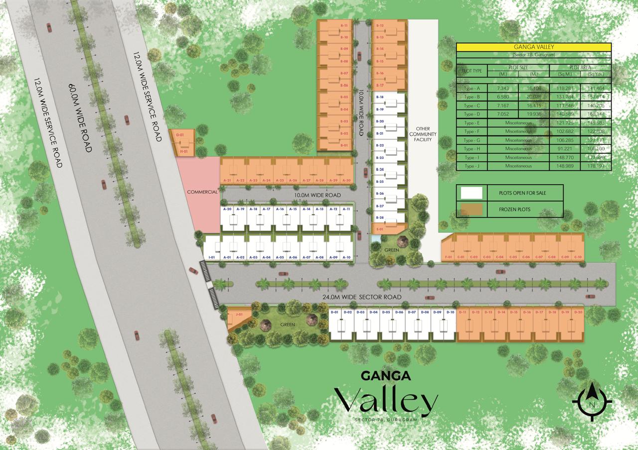 Ganga Valley,Master Plan | DhanBhumi