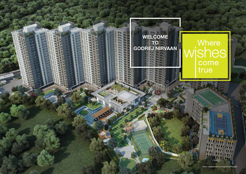 1BHK ,Godrej Nirvaan | Dhanbhumi
