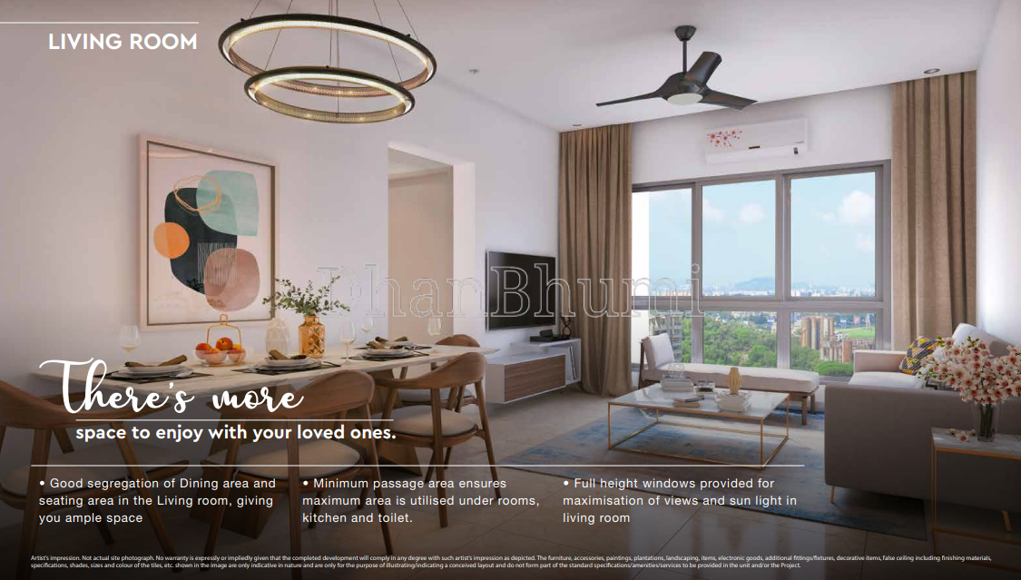 2BHK ,Godrej Upavan | Dhanbhumi